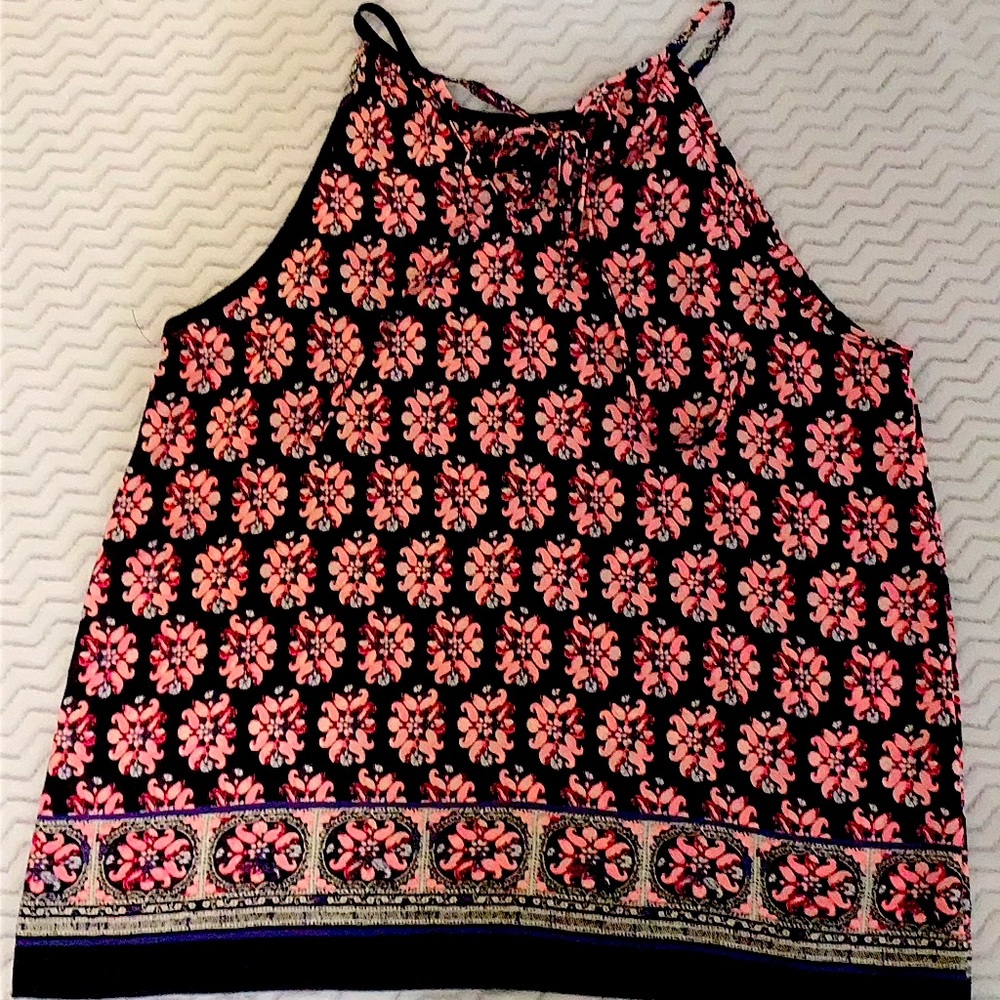 Multicolor organza blouse...